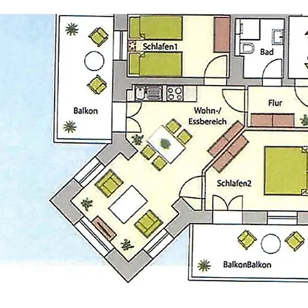 شقة Baltic Sun W6 In Der Sonneck *